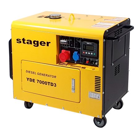 Generator de curent Stager YDE7000TD3 insonorizat diesel